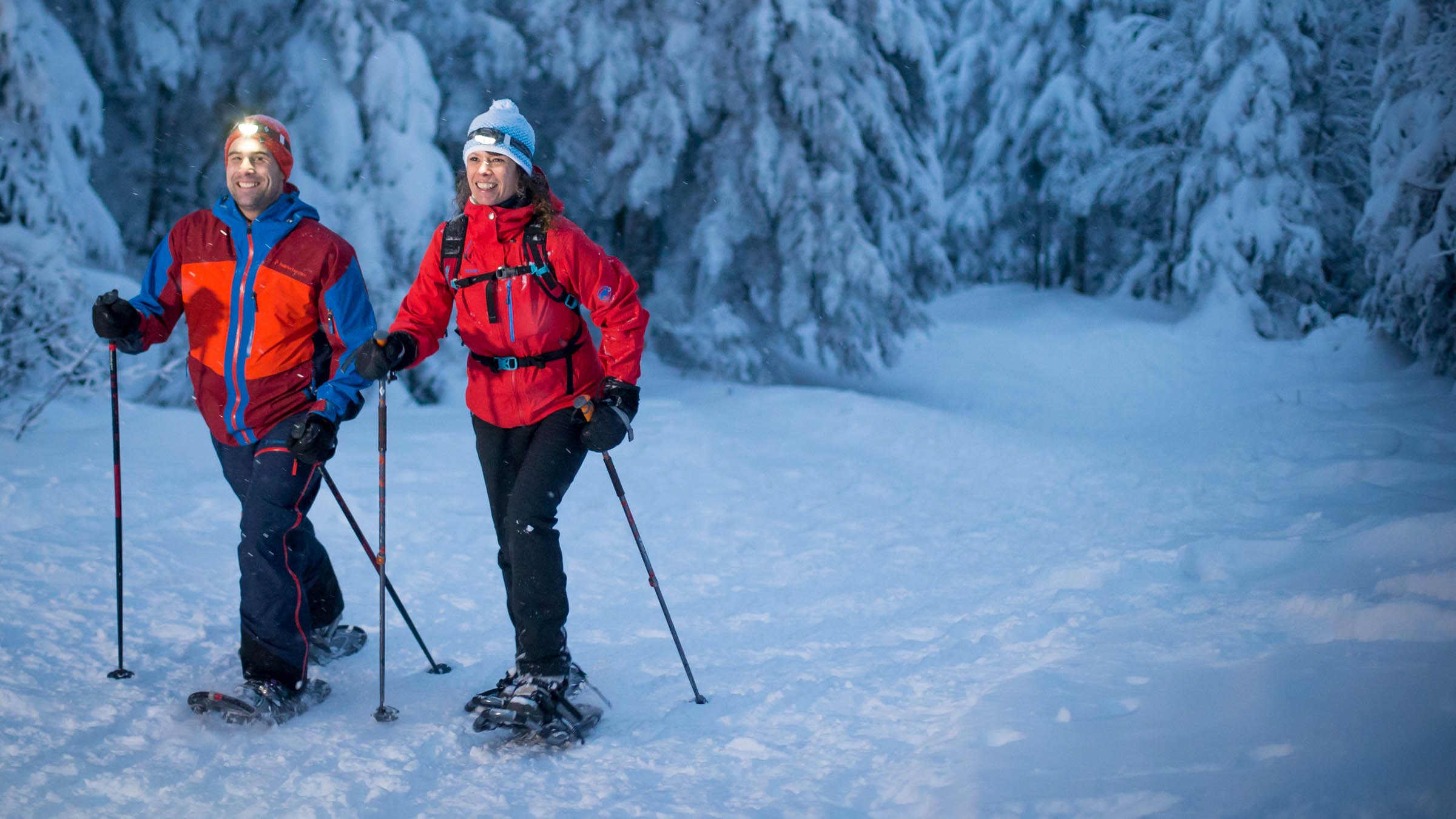 Snowshoeing